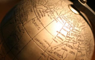 Globe of the world