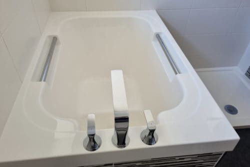 Imersa soaking tub, Denbighshire, Wales